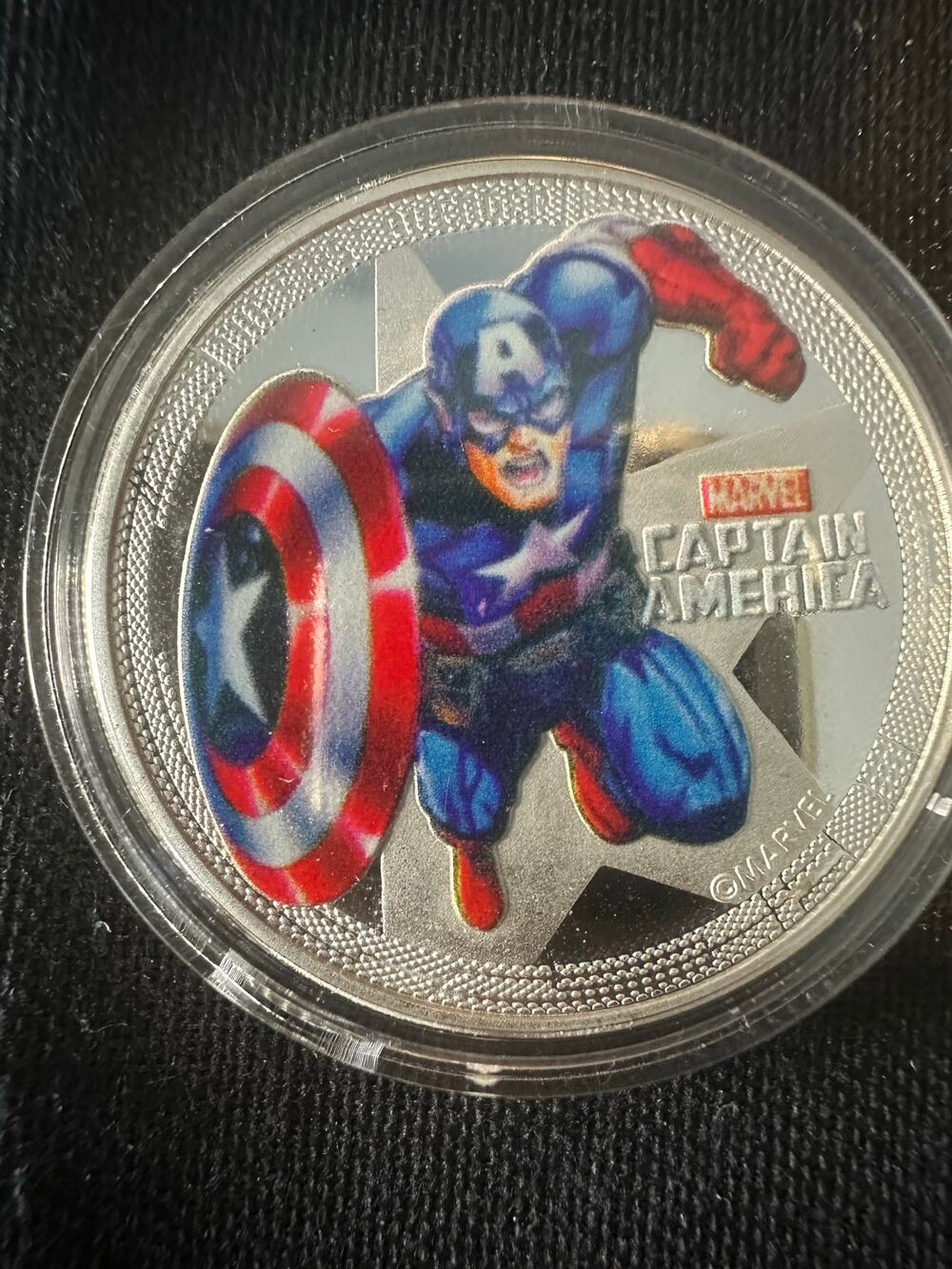 Avengers Age of Ultron Collectible Coin Silver Tone Marvel Superhero